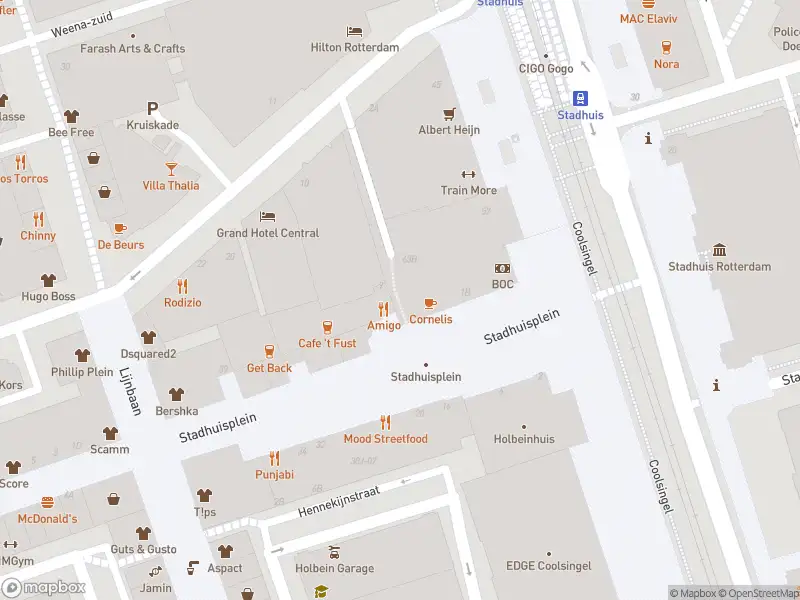 112 melding Ambulance met grote spoed naar de Stadhuisplein in Rotterdam