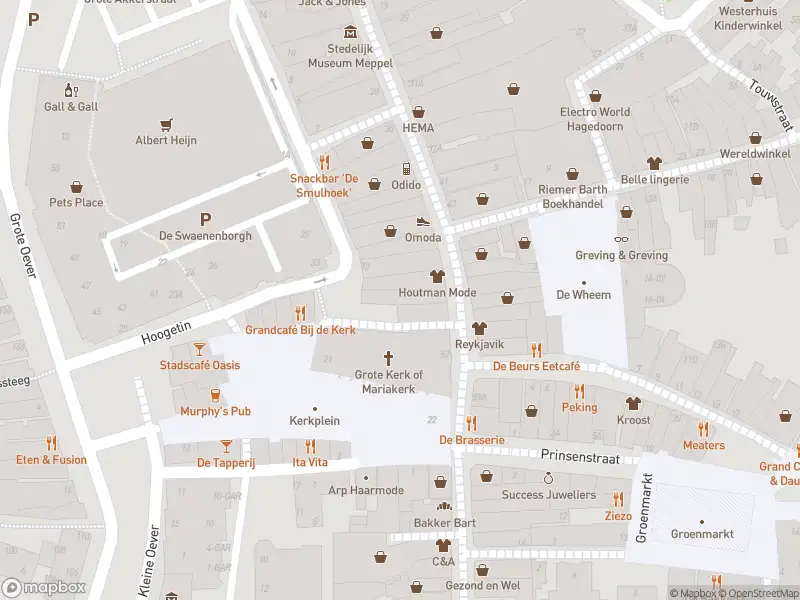 Politie met grote spoed naar de Kleine Kerkstraat in Meppel vanwege ongeval met letsel