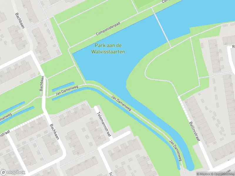 Politie naar de Bachbaan in Spijkenisse