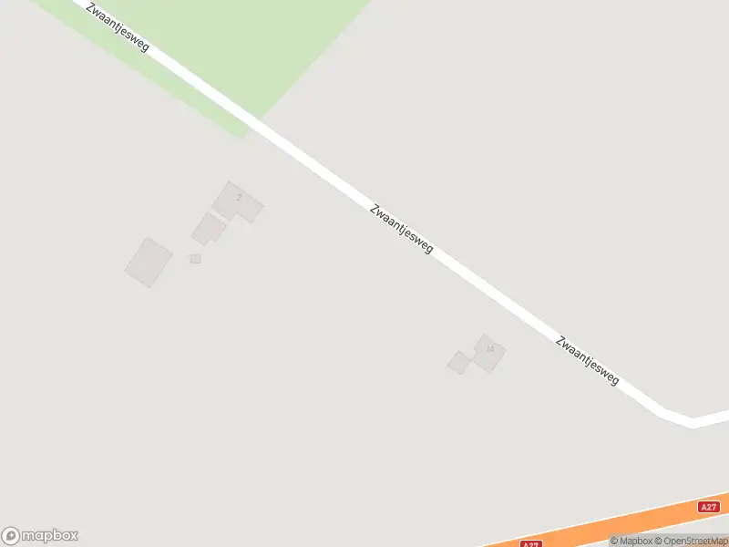 Brandweer met gepaste spoed naar de Zwaantjesweg in Breda vanwege stormschade