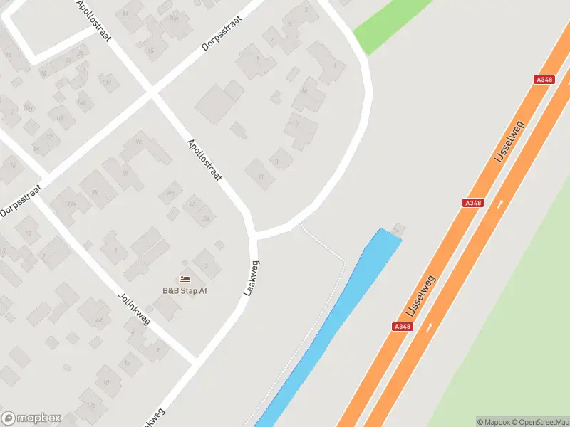 112 melding Brandweer met gepaste spoed naar de Laakweg in Rheden