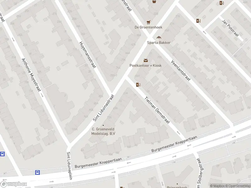 Ambulance met grote spoed naar de Sint Liduinastraat in Schiedam