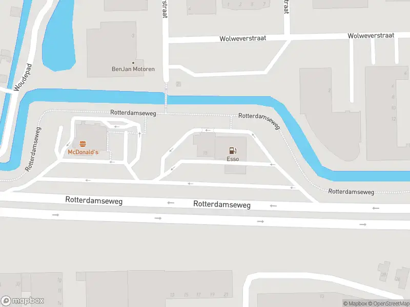 Politie naar de Rotterdamseweg in Ridderkerk