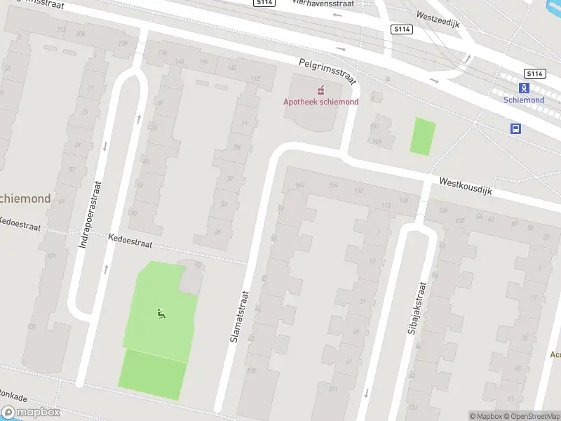 Ambulance met gepaste spoed naar de Slamatstraat in Rotterdam