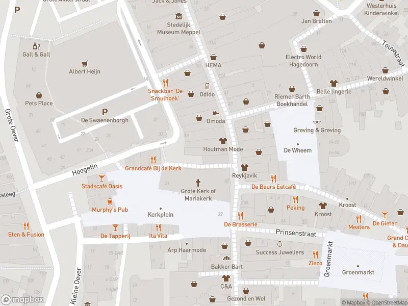 Brandweer met gepaste spoed naar de Kleine Kerkstraat in Meppel