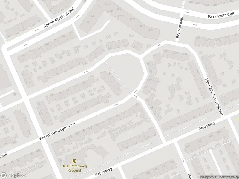 Brandweer met gepaste spoed naar de Johannes Bosboomstraat in Dordrecht vanwege afgaan rookmelder