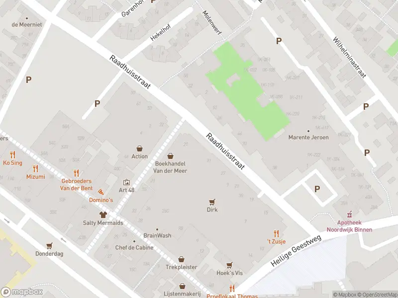 Besteld ambulance vervoer naar de Raadhuisstraat in Noordwijk