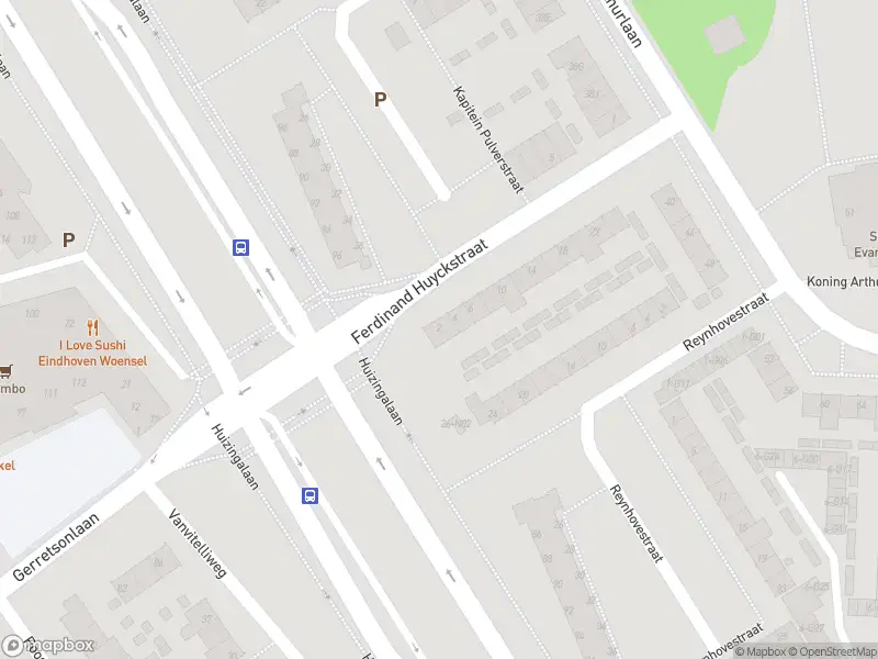 Brandweer met gepaste spoed naar de Ferdinand Huyckstraat in Eindhoven