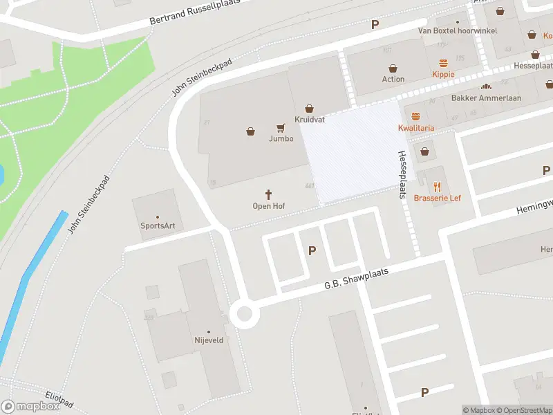 Ambulance met gepaste spoed naar de G.B. Shawplaats in Rotterdam