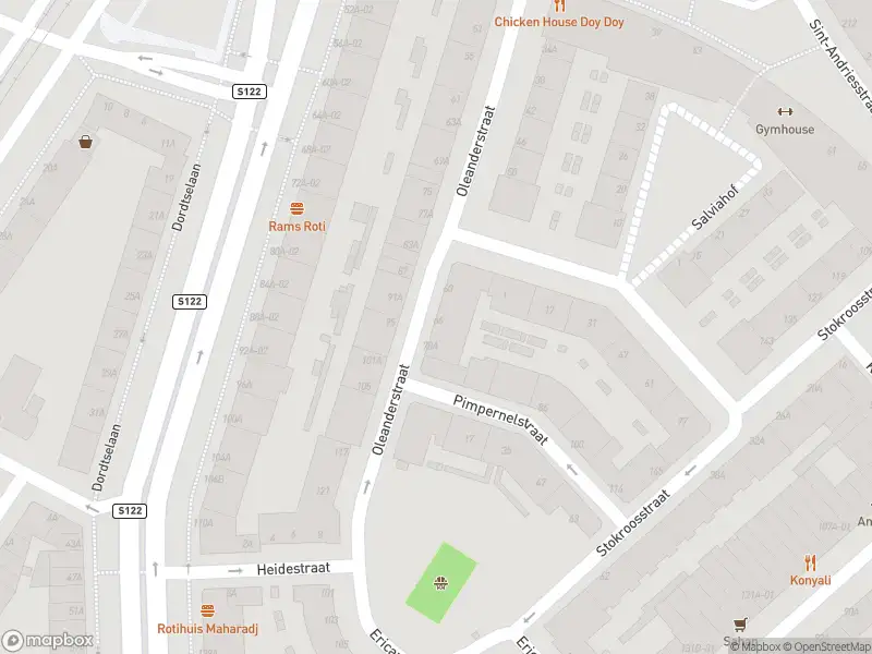 112 melding Ambulance met grote spoed naar de Oleanderstraat in Rotterdam