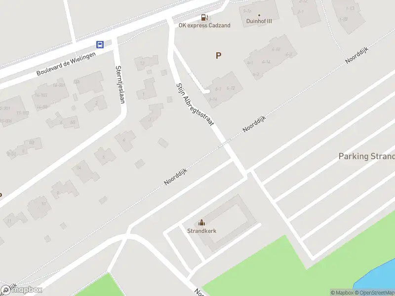 Brandweer met gepaste spoed naar de Boulevard de Wielingen in Cadzand