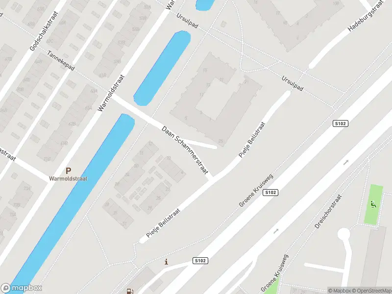 Ambulance met grote spoed naar de Daan Schammerstraat in Rotterdam