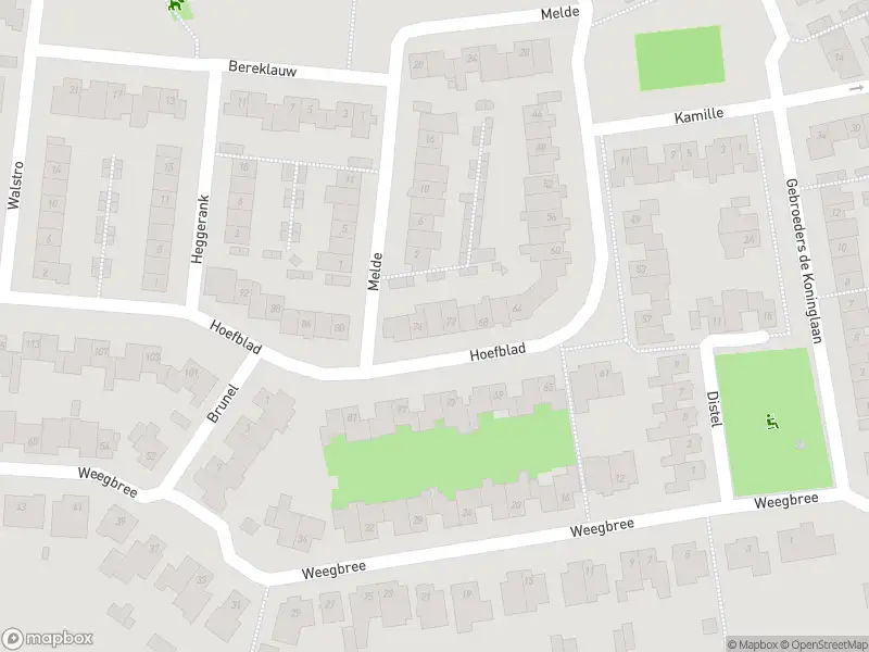 Overlastmelding Hoefblad in Best gesloten