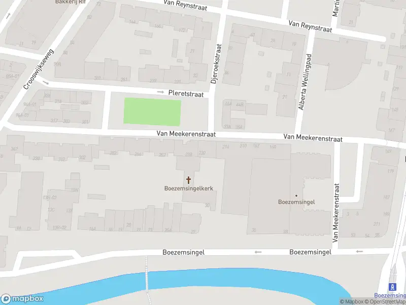 Ambulance naar de Van Meekerenstraat in Rotterdam