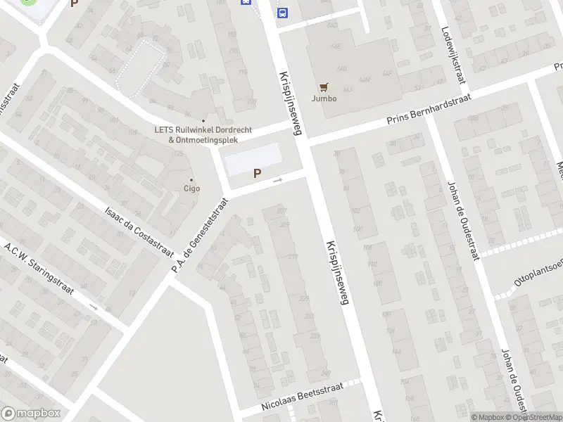 Overlastmelding Krispijnseweg in Dordrecht