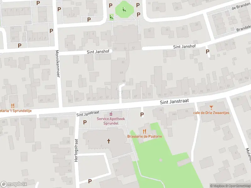 Politie met grote spoed naar de Sint Janshof in Sprundel vanwege letsel