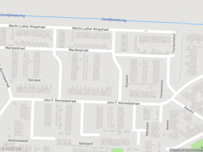 Overlastmelding John F. Kennedystraat in Heinenoord