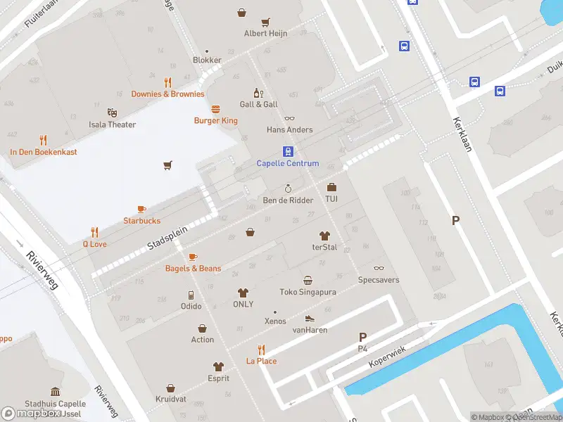 Brandweer met gepaste spoed naar de Stadsplein in Capelle aan den IJssel vanwege een buitenbrand