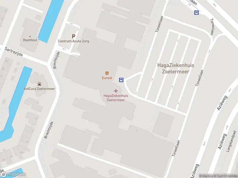 Besteld ambulance vervoer naar de Toneellaan in Zoetermeer