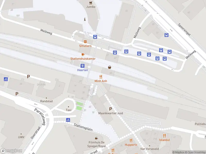 Brandweer met gepaste spoed naar de Spoorplein in Heerlen vanwege een liftopsluiting