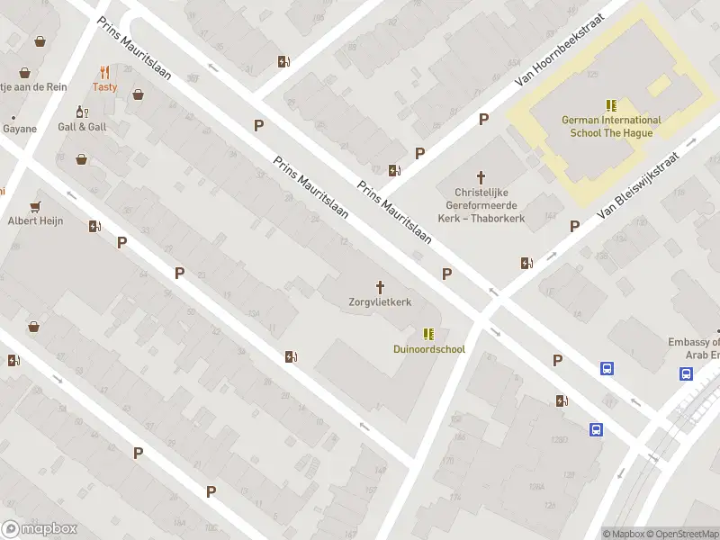 Brandweer met gepaste spoed naar de Van Weede van Dijkveldstraat in 's-Gravenhage vanwege afhijsen patient