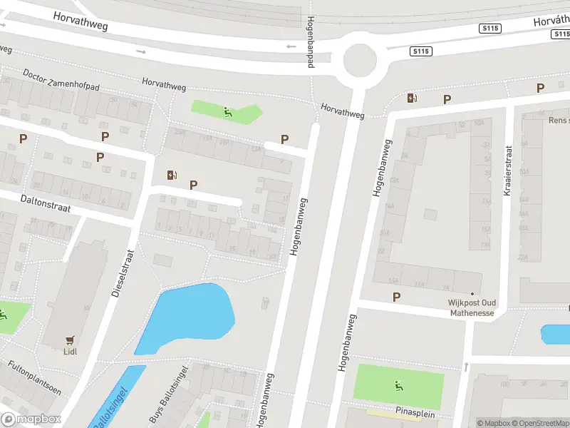 112 melding Ambulance met gepaste spoed naar de Hogenbanweg in Schiedam