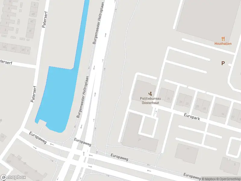 Brandweer met gepaste spoed naar de Statendamweg in Oosterhout vanwege middelgrote brand