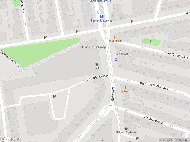 Ambulance met grote spoed naar de Bergweg in Rotterdam