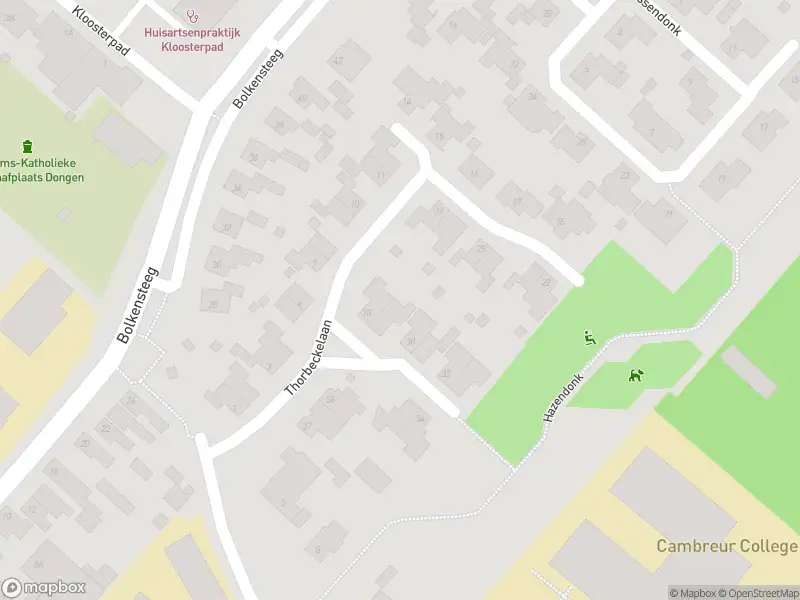 112 melding Politie met grote spoed naar de Thorbeckelaan in Dongen vanwege letsel