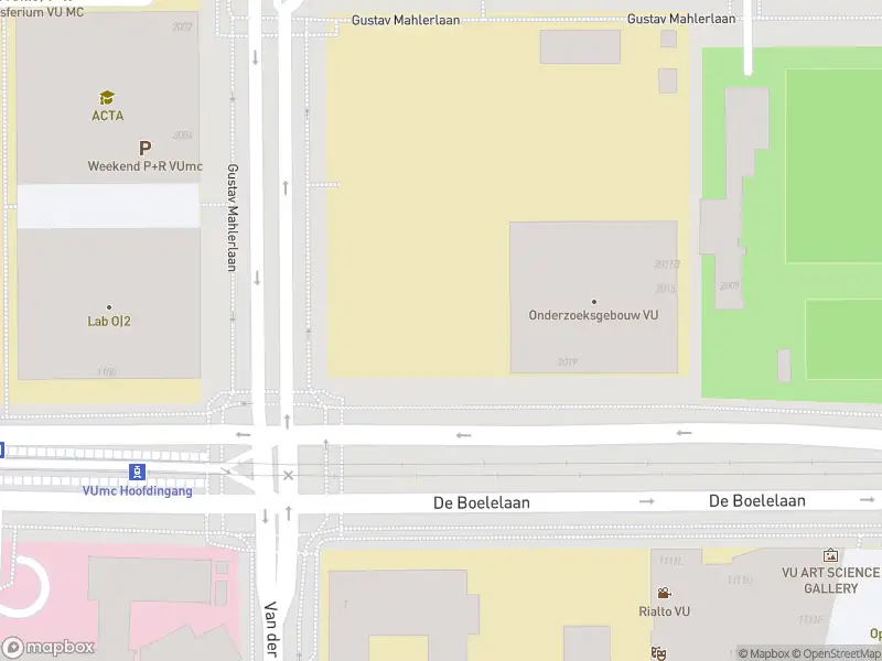 112 melding Ambulance met gepaste spoed naar de De Boelelaan in Amsterdam