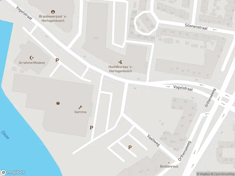 Brandweer met gepaste spoed naar de Vogelstraat in 's-Hertogenbosch vanwege dier(en) in nood