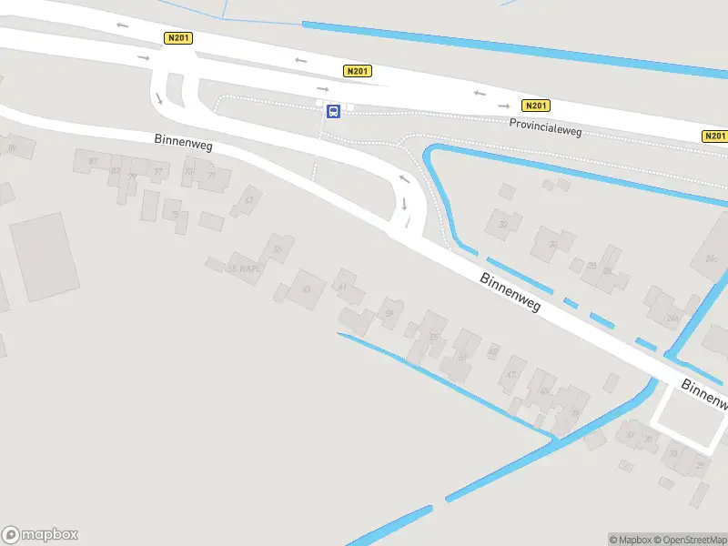 Brandweer met grote spoed naar de Rijksstraatweg in Loenersloot vanwege stormschade