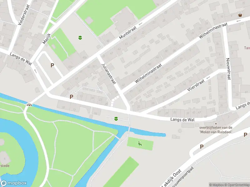 Brandweer met gepaste spoed naar de Langs de Wal in Wijk bij Duurstede