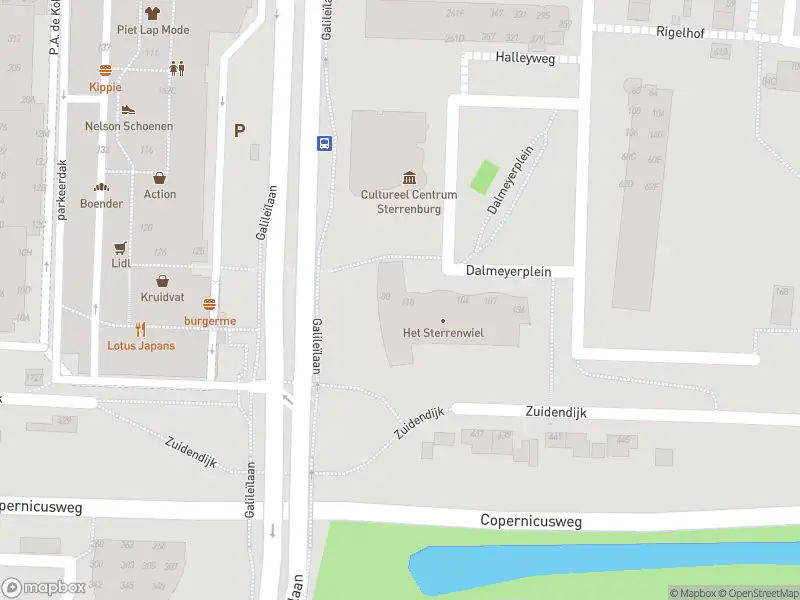 Ambulance met grote spoed naar de Dalmeyerplein in Dordrecht