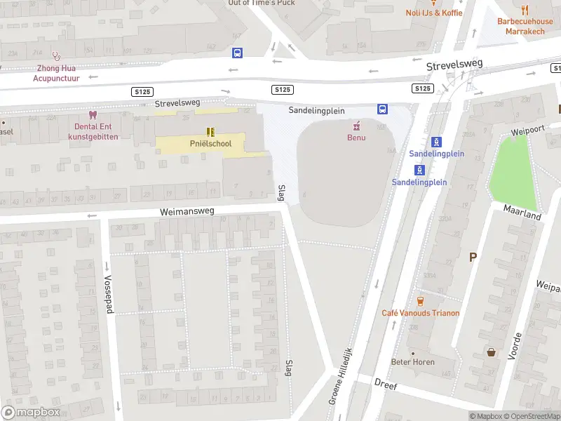 Brandweer met gepaste spoed naar de Slag in Rotterdam