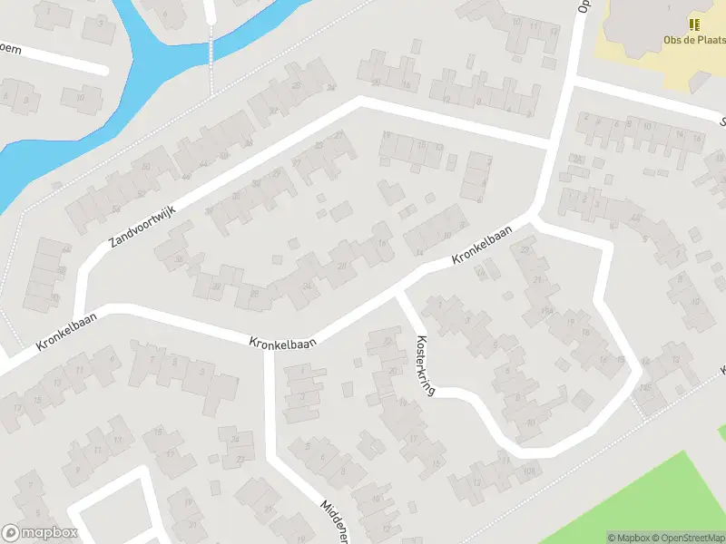 Ambulance met grote spoed naar de Kronkelbaan in Abbekerk