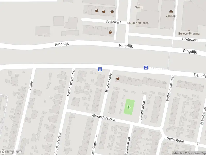 112 melding Ambulance met gepaste spoed naar de Boezemkade in Ridderkerk