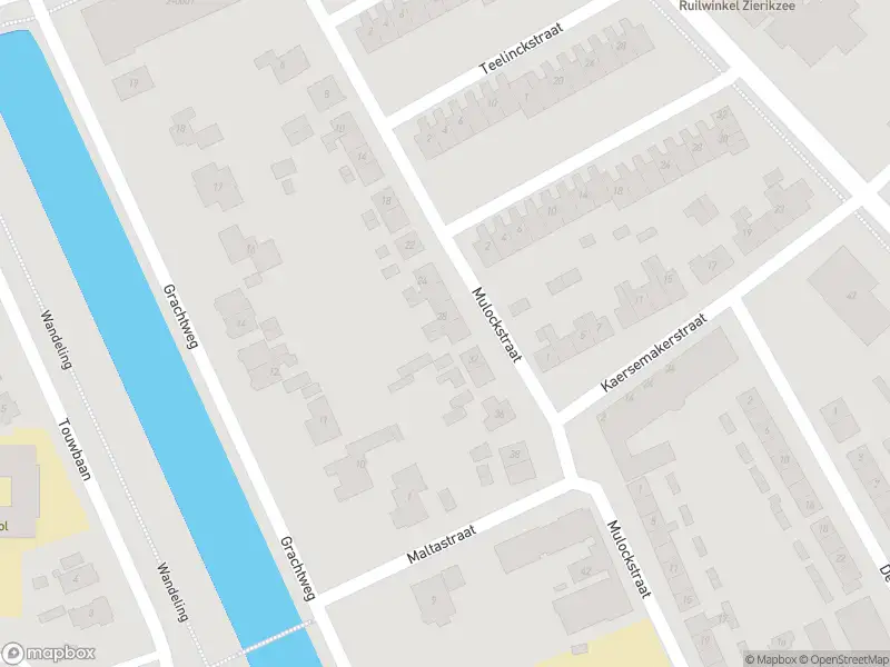 Brandweer met gepaste spoed naar de Kadeweg in Zierikzee vanwege een buitenbrand