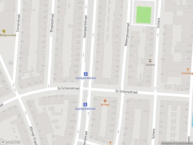 Ambulance met grote spoed naar de Spanjaardstraat in Rotterdam