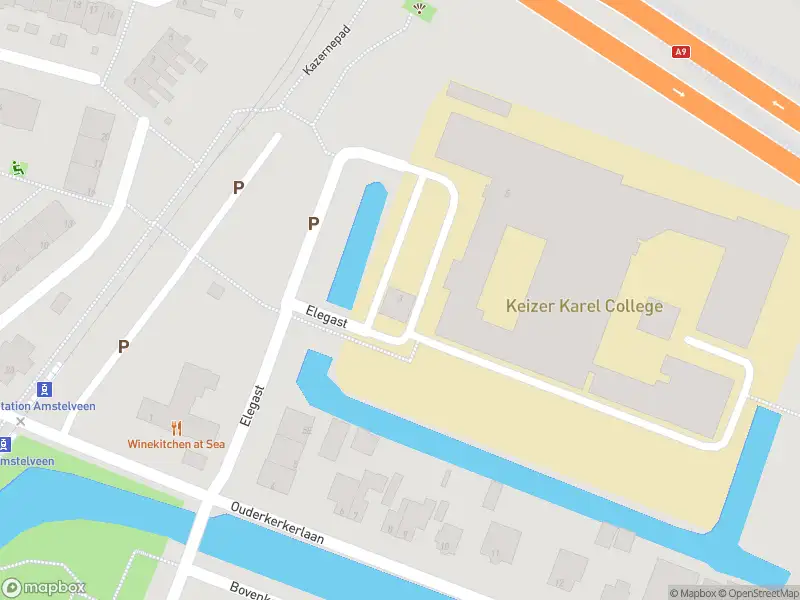 Politie met grote spoed naar de Elegast in Amstelveen vanwege ongeval met letsel