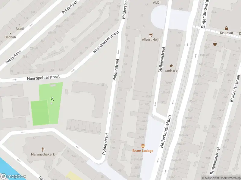 112 melding Traumahelikopter naar de Polderstraat in Rotterdam