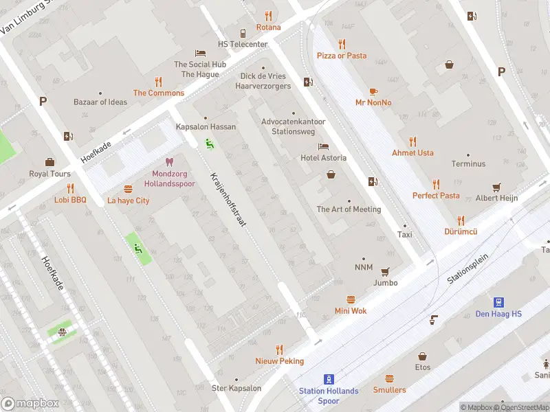 Ambulance met gepaste spoed naar de Stationsplein in 's-Gravenhage