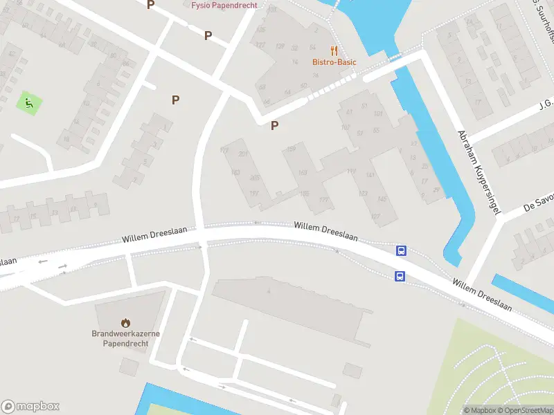 Brandweer met gepaste spoed naar de Wiardi Beckmanstraat in Papendrecht