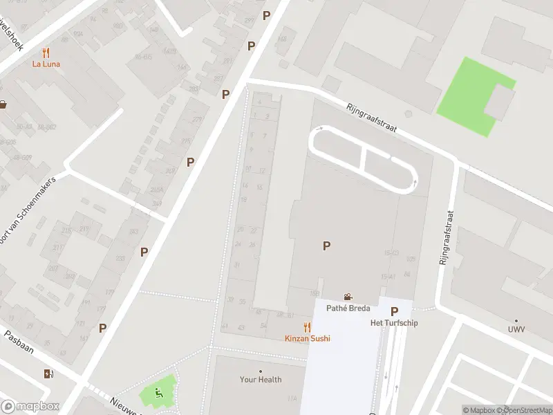 Brandweer met grote spoed naar de Rijngraafstraat in Breda vanwege voertuigbrand