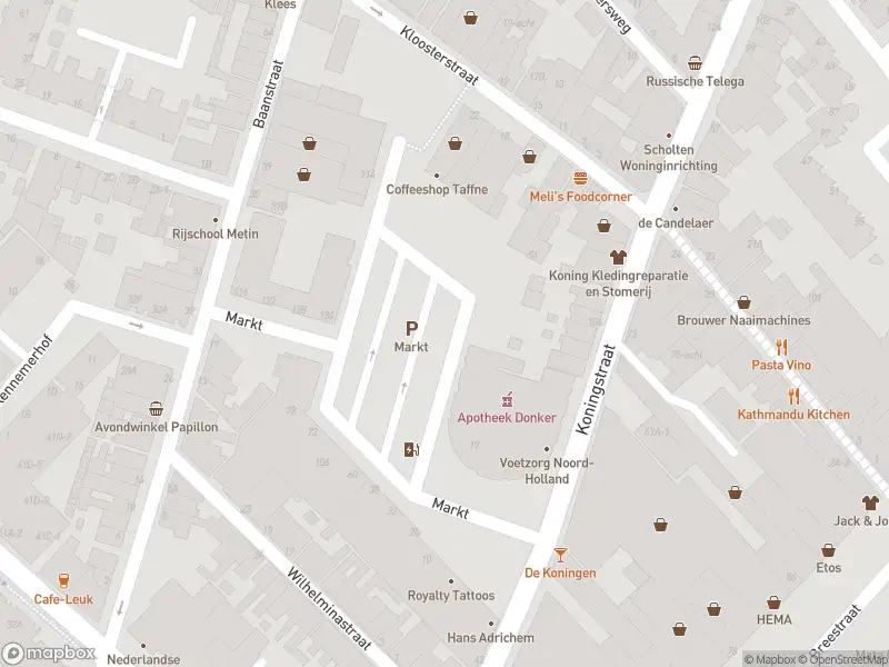 Overlastmelding Markt in Beverwijk