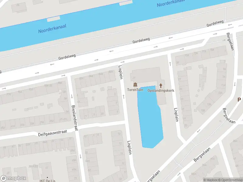 Ambulance naar de Lisplein in Rotterdam