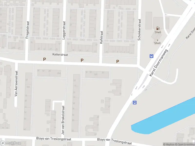 Ambulance met gepaste spoed naar de Kotterstraat in Dordrecht