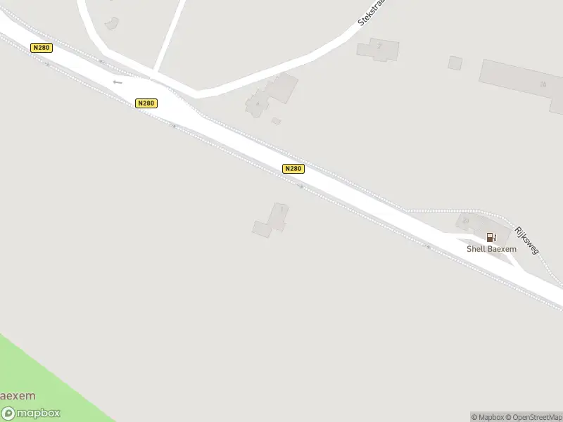 Politie naar de Rijksweg in Baexem vanwege aanrijding met letsel