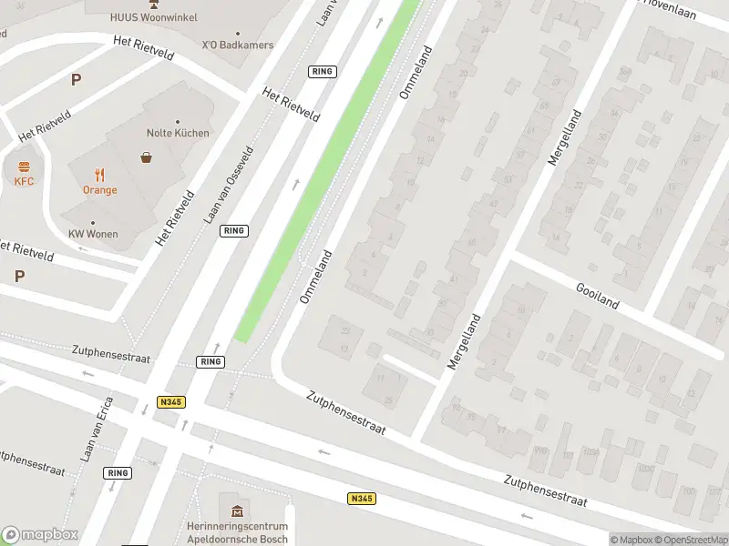 Politie naar de Ommeland in Apeldoorn vanwege aanrijding met letsel