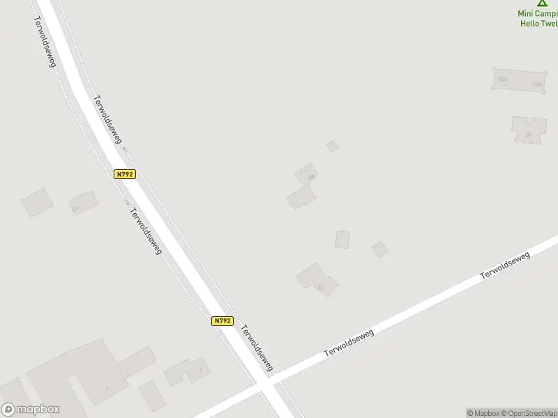 Politie naar de Terwoldseweg in Twello vanwege aanrijding met letsel